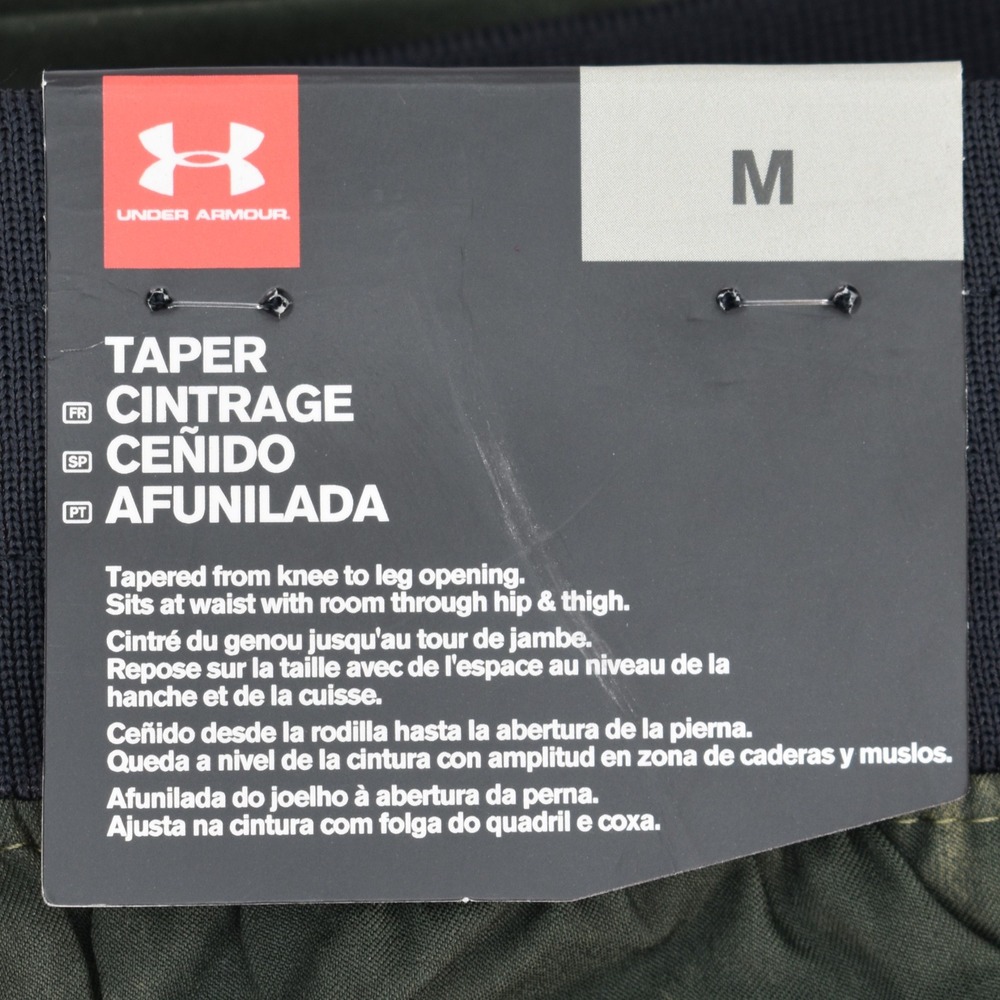Under Armour Men's Elite Tapered Print Pants Men's Medium Green Camo 1378951-390 - Picture 4 of 8